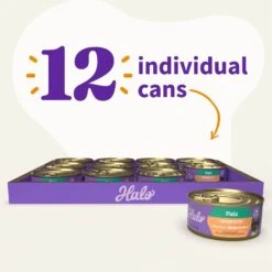 Halo Chicken Recipe With Real Whole Chicken Grain-Free Kitten Wet Food -Meow Meals 153680 PT2. AC SS1800 V1682346231