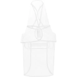 Frisco Lightweight Clear Vinyl Dog Raincoat -Meow Meals 153749 PT3. AC SS1800 V1551220665