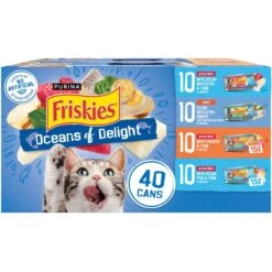 Friskies Oceans Of Delight Variety Pack Canned Cat Food
