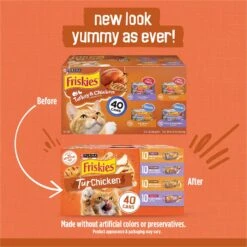 Friskies TurChicken Variety Pack Canned Cat Food -Meow Meals 154526 PT1. AC SS1800 V1700158059