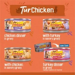 Friskies TurChicken Variety Pack Canned Cat Food -Meow Meals 154526 PT2. AC SS1800 V1700159721