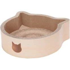 Necoichi Cat Head Scratcher Bed -Meow Meals 154905 PT2. AC SS1800 V1646413617