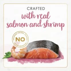 Fancy Feast Gourmet Naturals Wild Alaskan Salmon & Shrimp Recipe In Gravy Canned Cat Food 15 Fancy Feast Gourmet Naturals Wild Alaskan Salmon & Shrimp Recipe In Gravy Canned Cat Food -Meow Meals 155541 PT4. AC SS1800 V1677102976