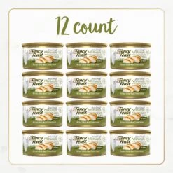 Fancy Feast Gourmet Naturals White Meat Chicken Recipe In Gravy Canned Cat Food -Meow Meals 155543 PT1. AC SS1800 V1677103537