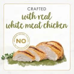 Fancy Feast Gourmet Naturals White Meat Chicken Recipe In Gravy Canned Cat Food -Meow Meals 155543 PT4. AC SS1800 V1677102452