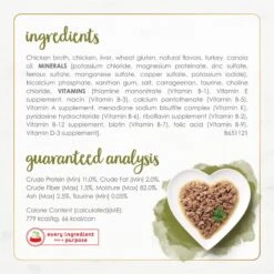 Fancy Feast Gourmet Naturals White Meat Chicken Recipe In Gravy Canned Cat Food -Meow Meals 155543 PT5. AC SS1800 V1677102450