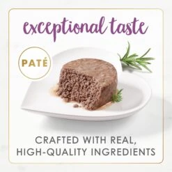Fancy Feast Gourmet Naturals Beef Recipe Pate Canned Cat Food, 3-oz, Case Of 12 -Meow Meals 155545 PT2. AC SS1800 V1677103539