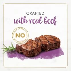 Fancy Feast Gourmet Naturals Beef Recipe Pate Canned Cat Food, 3-oz, Case Of 12 -Meow Meals 155545 PT4. AC SS1800 V1677102401