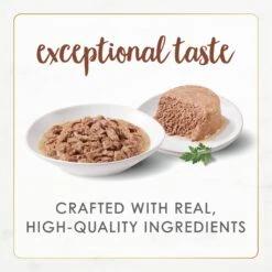 Fancy Feast Gourmet Naturals Poultry & Beef Variety Pack Canned Cat Food -Meow Meals 158492 PT2. AC SS1800 V1677103479