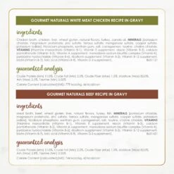 Fancy Feast Gourmet Naturals Poultry & Beef Variety Pack Canned Cat Food -Meow Meals 158492 PT6. AC SS1800 V1677102921