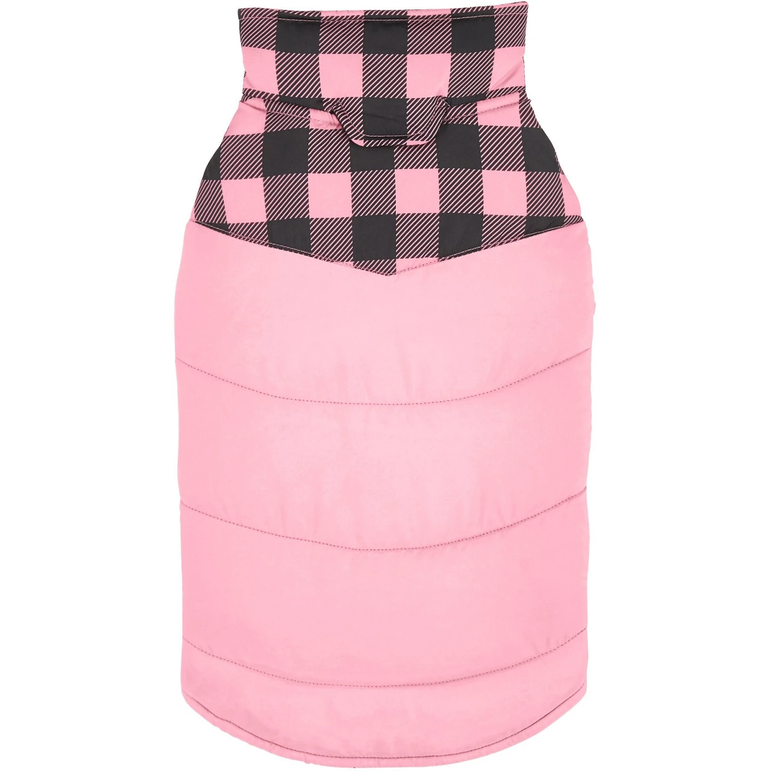 Frisco Mediumweight Boulder Plaid Insulated Dog & Cat Puffer Coat 6 Frisco Mediumweight Boulder Plaid Insulated Dog & Cat Puffer Coat - Image 4