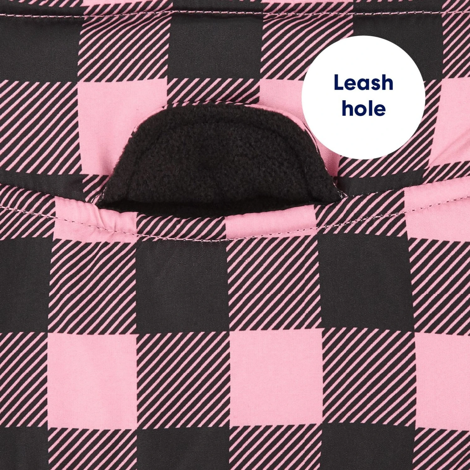 Frisco Mediumweight Boulder Plaid Insulated Dog & Cat Puffer Coat 8 Frisco Mediumweight Boulder Plaid Insulated Dog & Cat Puffer Coat - Image 6