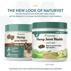 NaturVet Hemp Soft Chews Joint Supplement For Cats -Meow Meals 162224 PT1. AC SS1800 V1698696010
