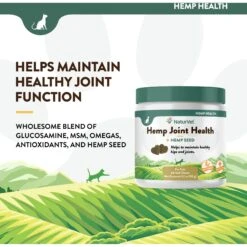 NaturVet Hemp Soft Chews Joint Supplement For Cats -Meow Meals 162224 PT2. AC SS1800 V1698695293