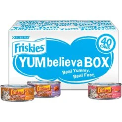 Friskies YUMbelievaBOX YUM-azing Extra Gravy Chunky Variety Pack Canned Cat Food
