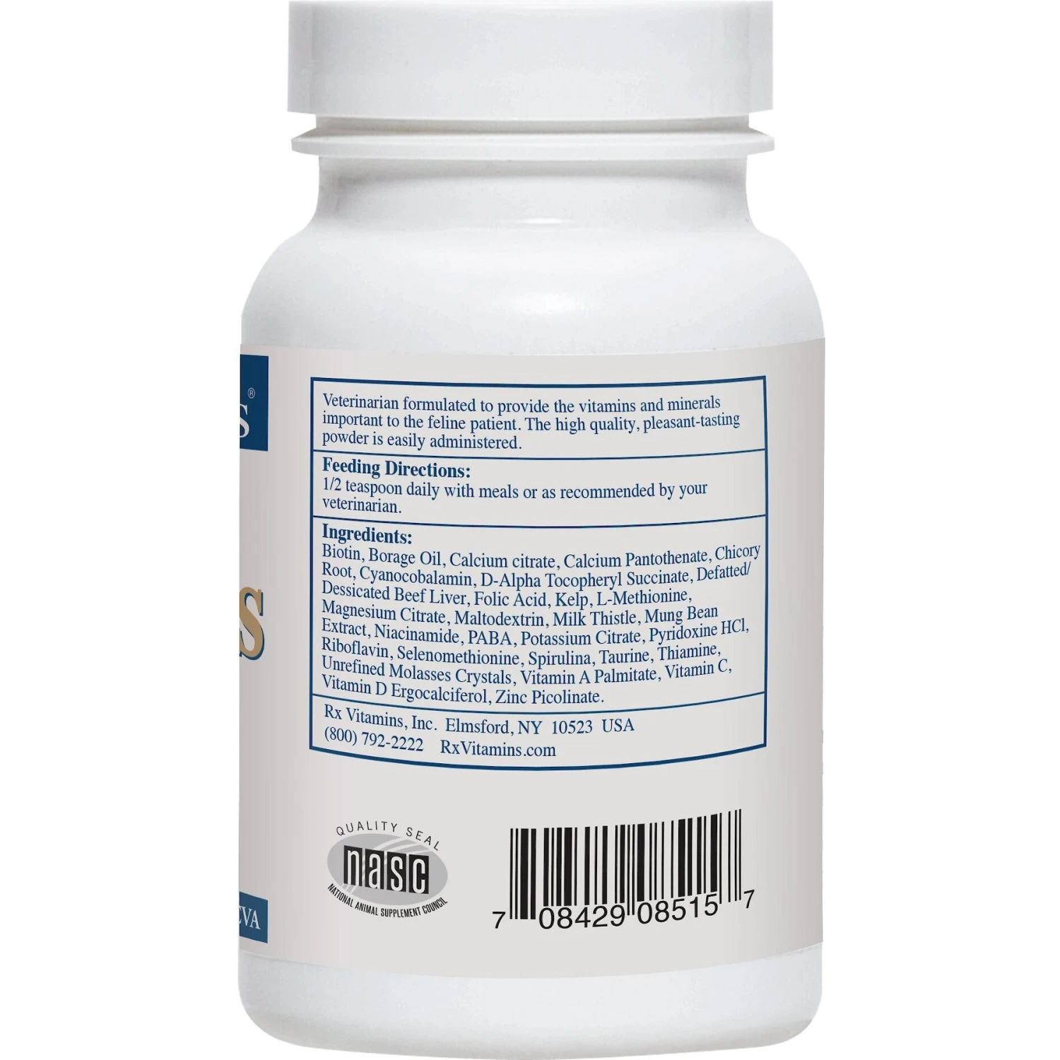 Rx Vitamins Rx Essentials Powder Multivitamin For Cats 5 Rx Vitamins Rx Essentials Powder Multivitamin For Cats - Image 3