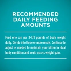 Purina ONE Grain-Free Natural Pate Healthy Kitten Chicken & Salmon Recipe Wet Kitten Food -Meow Meals 166133 PT8. AC SS1800 V1566932821