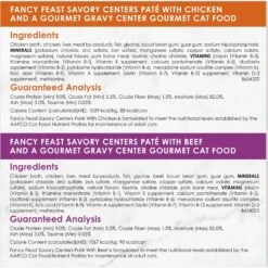 Fancy Feast Savory Centers Variety Pack Canned Cat Food 16 Fancy Feast Savory Centers Variety Pack Canned Cat Food -Meow Meals 169569 PT5. AC SS1800 V1675449680