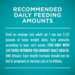 Purina ONE Urinary Tract Health Beef & Liver Recipe Wet Cat Food -Meow Meals 175463 PT8. AC SS1800 V1558633108