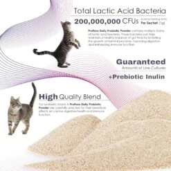 Proflora Powder Digestive Supplement For Cats 14 Proflora Powder Digestive Supplement For Cats -Meow Meals 175609 PT3. AC SS1800 V1686942131