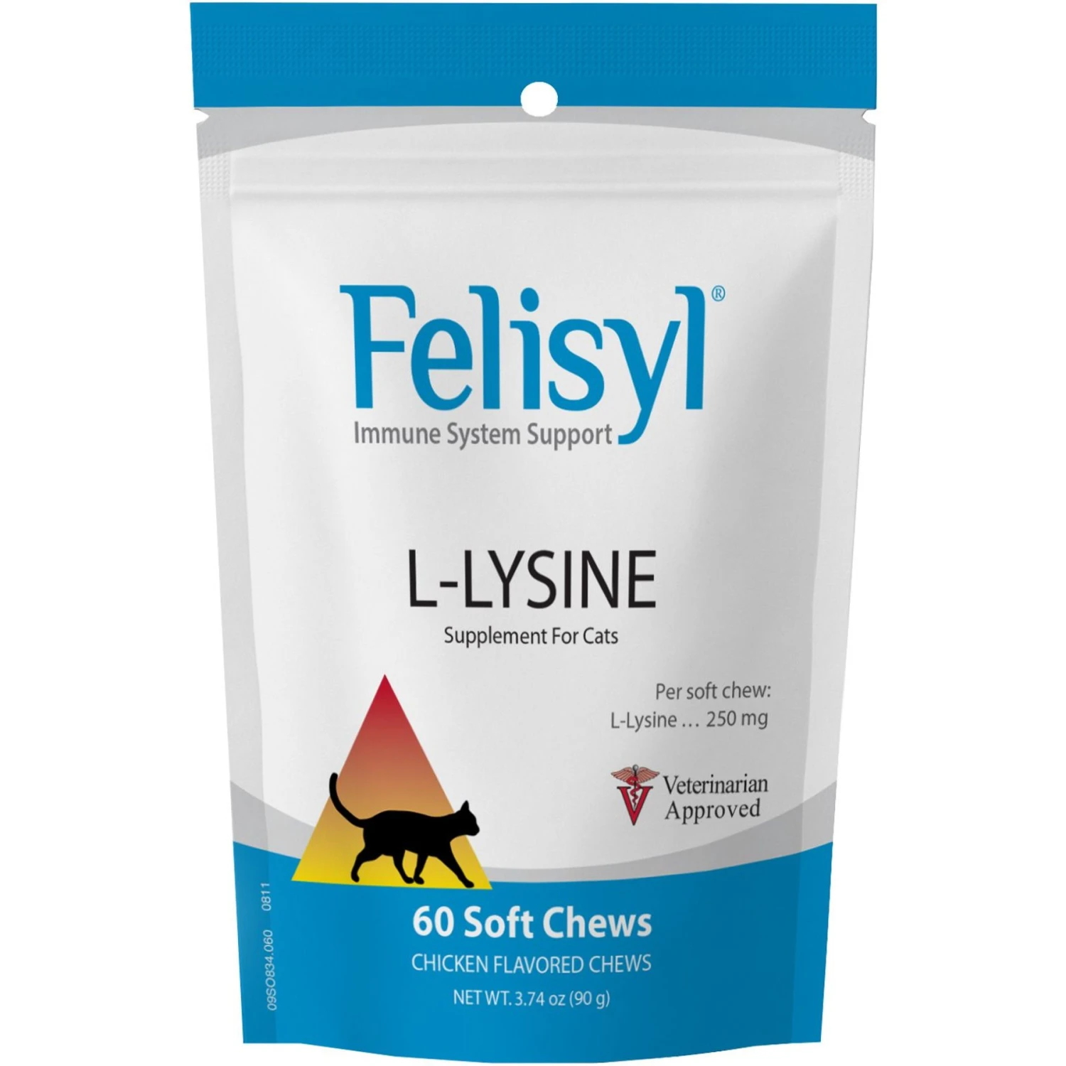 Felisyl Chicken Flavored Soft Chew Immune Supplement For Cats 3 Felisyl Chicken Flavored Soft Chew Immune Supplement For Cats
