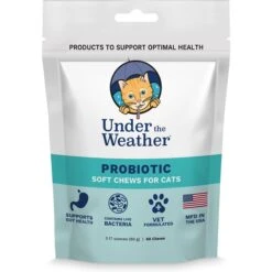 Under The Weather Probiotic Soft Chews Cat Supplement