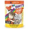 BFF OMG Shine Bright! Chicken & Salmon In Gravy Wet Cat Food Pouches -Meow Meals 182280 MAIN. AC SS1800 V1644916621