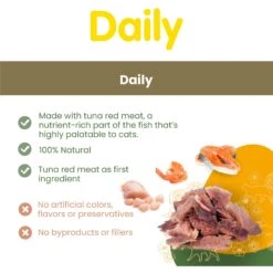 Almo Nature Daily Complete Tuna Dinner In Broth Canned Cat Food -Meow Meals 182853 PT1. AC SS1800 V1669928965