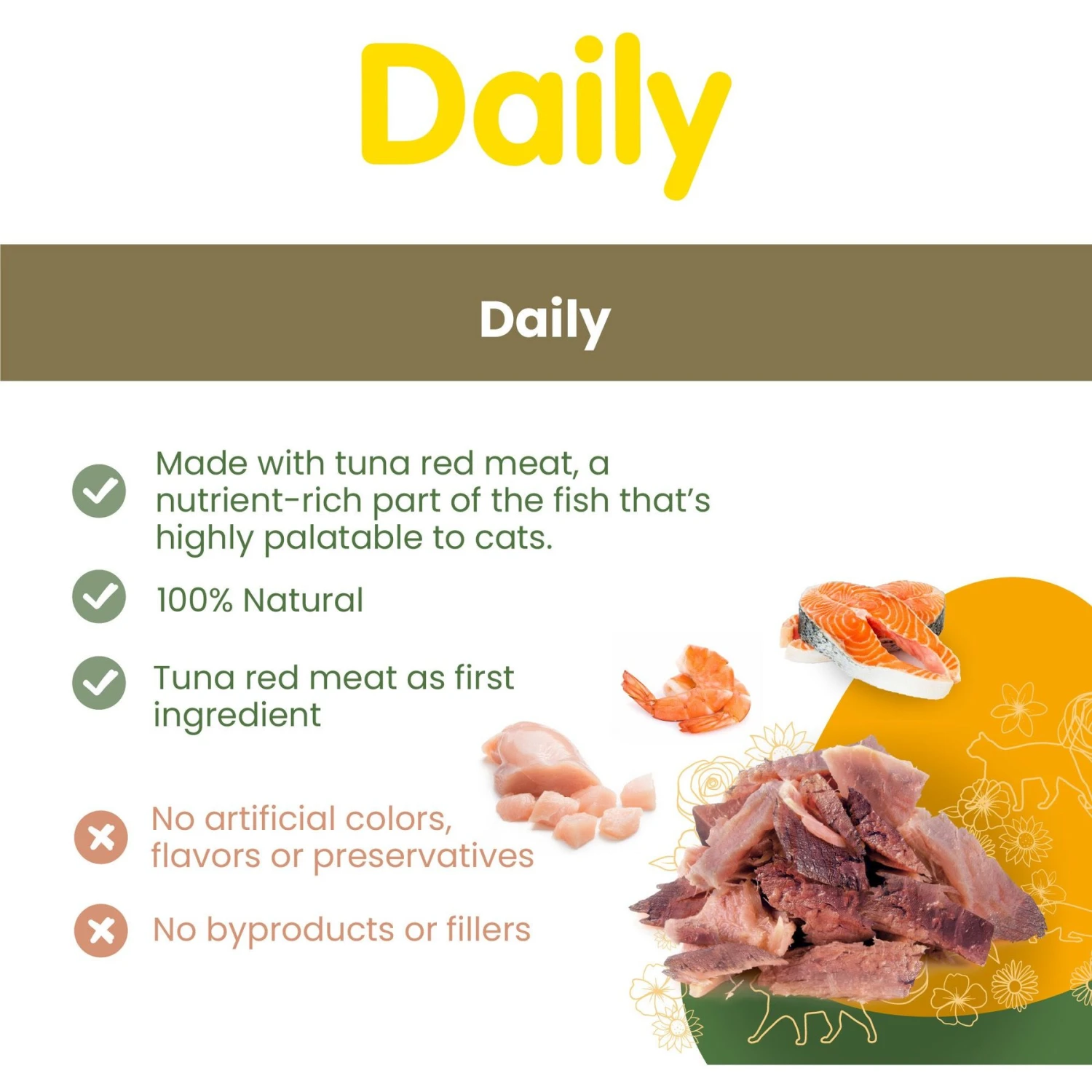 Almo Nature Daily Complete Tuna Dinner With Shrimps In Broth Canned Cat Food 4 Almo Nature Daily Complete Tuna Dinner With Shrimps In Broth Canned Cat Food - Image 2