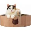 Necoichi Cozy Cat Scratcher Bowl Toy -Meow Meals 183517 MAIN. AC SS1800 V1702938870