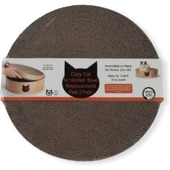 Necoichi Cozy Cat Scratcher Bowl Replacement Pad -Meow Meals 183519 PT1. AC SS1800 V1647461793
