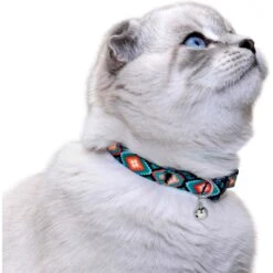 CollarDirect Tribal Breakaway Buckle Cat Collar 9 CollarDirect Tribal Breakaway Buckle Cat Collar -Meow Meals 190090 PT3. AC SS1800 V1565040800