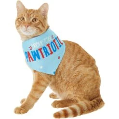 Frisco Pawtriot Dog & Cat Bandana -Meow Meals 191277 PT2. AC SS1800 V1584623825
