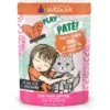 BFF Play Pate Lovers Tuna & Salmon Shhh Wet Cat Food, 3-oz Pouch, Pack Of 12 -Meow Meals 192251 MAIN. AC SS1800 V1649131623