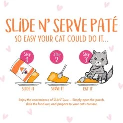 BFF Play Pate Lovers Tuna & Salmon Shhh Wet Cat Food, 3-oz Pouch, Pack Of 12 -Meow Meals 192251 PT3. AC SS1800 V1649114203