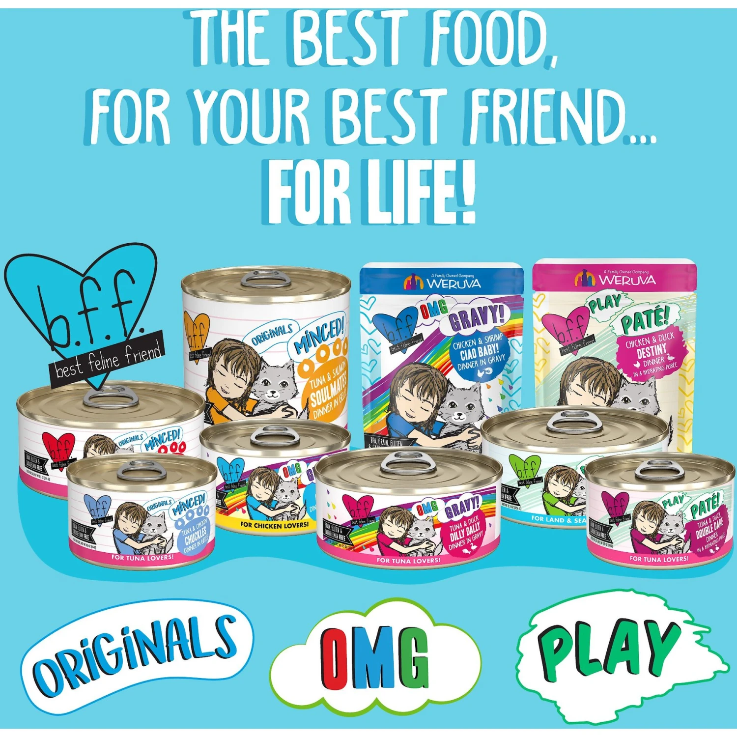 BFF Play Pate Lovers Lamb & Tuna Told Ya Wet Cat Food, 2.8-oz Can, Pack Of 12 7 BFF Play Pate Lovers Lamb & Tuna Told Ya Wet Cat Food, 2.8-oz Can, Pack Of 12 - Image 5