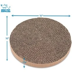 Best Pet Supplies Catify Scratch & Spin Cat Scratcher Replacement Pads -Meow Meals 193113 PT2. AC SS1800 V1629247932