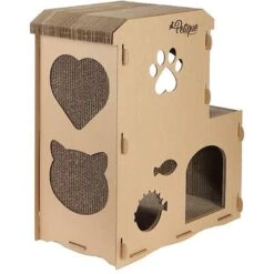 Petique Meowhouse Cat Scratcher -Meow Meals 193940 PT3. AC SS1800 V1603157787