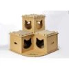 Petique Feline Fortress Cat Scratcher -Meow Meals 193984 MAIN. AC SS1800 V1577744277