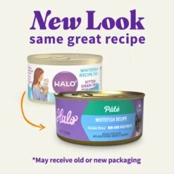 Halo Whitefish Recipe With Real Whole Whitefish Pate Grain-Free Wet Kitten Food -Meow Meals 194495 PT1. AC SS1800 V1682351602