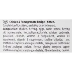 Farmina Natural & Delicious Kitten Prime Chicken & Pomegranate Canned Cat Food 8 Farmina Natural & Delicious Kitten Prime Chicken & Pomegranate Canned Cat Food -Meow Meals 197056 PT3. AC SS1800 V1591128684