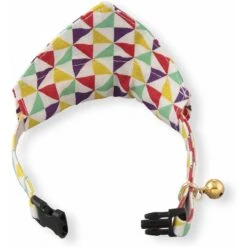 Necoichi Ninja Bandana Cotton Breakaway Cat Collar With Bell -Meow Meals 205972 PT3. AC SS1800 V1627495869