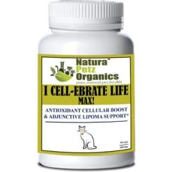 Natura Petz Organics I Cell-ebrate Life Max! Cat Supplement, 90 Count