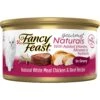 Fancy Feast Gourmet Naturals Natural White Meat Chicken & Beef Recipe In Gravy Canned Cat Food, 3-oz Can, Case Of 12 -Meow Meals 214805 MAIN. AC SS1800 V1677102457