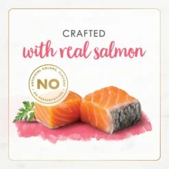 Fancy Feast Gourmet Naturals Natural Wild Alaskan Salmon Recipe Grain-Free Pate Kitten Canned Cat Food, 3-oz Can, Case Of 12 15 Fancy Feast Gourmet Naturals Natural Wild Alaskan Salmon Recipe Grain-Free Pate Kitten Canned Cat Food, 3-oz Can, Case Of 12 -Meow Meals 214809 PT4. AC SS1800 V1677102859