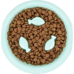Frisco Fish Shaped Ridges Slow Feed Bowl 12 Frisco Fish Shaped Ridges Slow Feed Bowl -Meow Meals 216046 PT4. AC SS1800 V1591020711