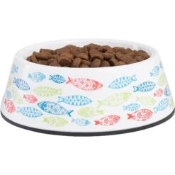 Frisco Colorful Fish Melamine Bowl -Meow Meals 216047 PT2. AC SS1800 V1591020714