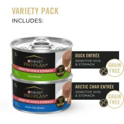 Purina Pro Plan Focus Sensitive Skin & Stomach Duck & Arctic Char Variety Pack Canned Cat Food, 3-oz Can, Case Of 24 12 Purina Pro Plan Focus Sensitive Skin & Stomach Duck & Arctic Char Variety Pack Canned Cat Food, 3-oz Can, Case Of 24 -Meow Meals 216721 PT1. AC SS1800 V1634250389