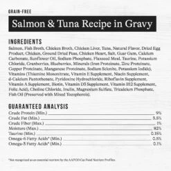 American Journey Minced Salmon & Tuna Recipe In Gravy Grain-Free Canned Cat Food -Meow Meals 216799 PT8. AC SS1800 V1689972589