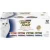 Fancy Feast Senior 7+ Chicken, Beef & Tuna Feasts Variety Pack Canned Cat Food -Meow Meals 217432 MAIN. AC SS1800 V1691417028